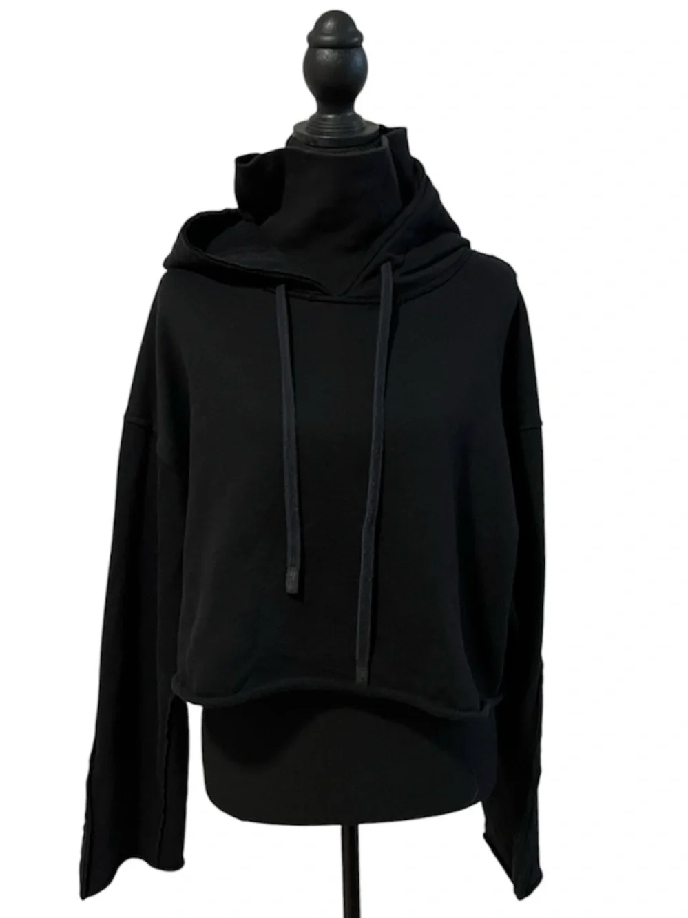 Alo Cropped Effortless Hoodie - Medium